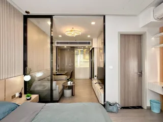 For rent 1 bed condo in Huai Khwang, Bangkok