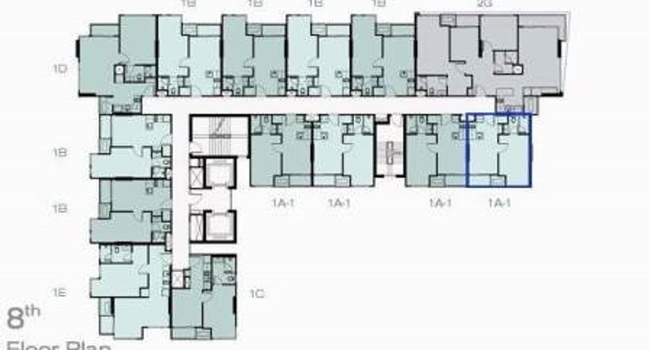For rent 1 bed condo in Watthana, Bangkok