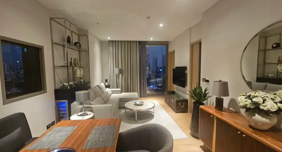 Condo en alquiler de 1 habitaciones en Khlong San, Bangkok