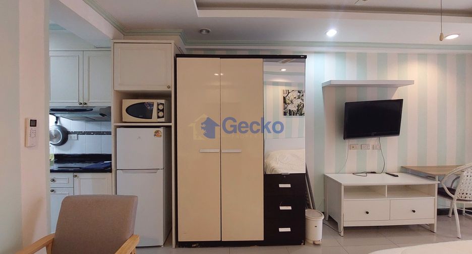 À vendre 1 chambre condo à Bang Lamung, Chonburi