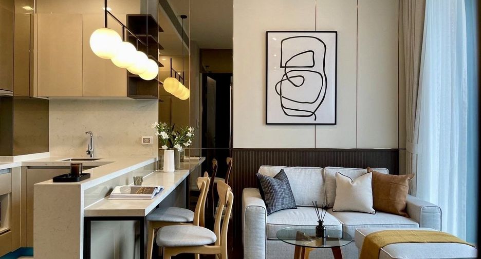 Condo en alquiler de 1 habitaciones en Khlong Toei, Bangkok