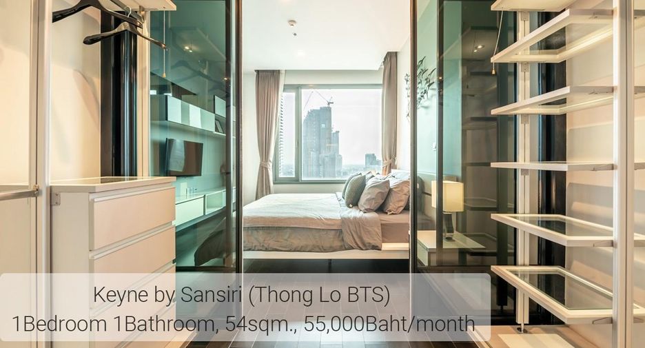 For rent 1 bed condo in Khlong Toei, Bangkok