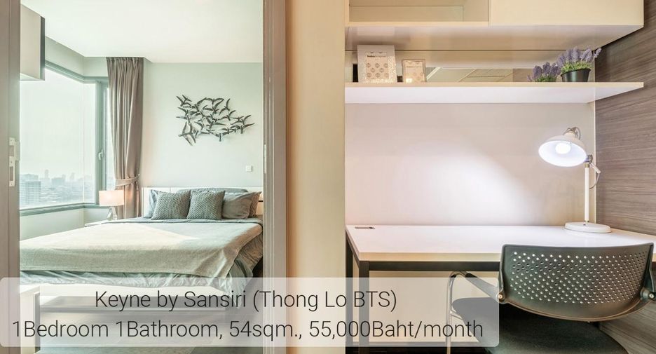 For rent 1 bed condo in Khlong Toei, Bangkok
