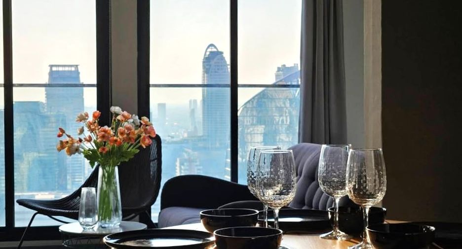 Wohnung zur Miete mit 1 Zimmer in Pathum Wan, Bangkok