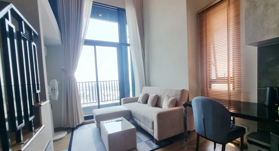 For rent 1 bed condo in Mueang Nonthaburi, Nonthaburi