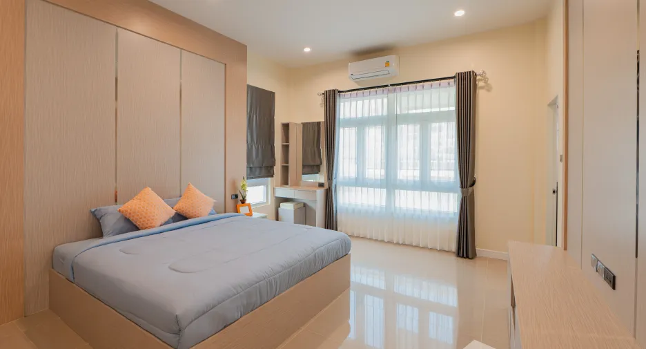 For rent 3 bedrooms villa in Bang Lamung, Chonburi