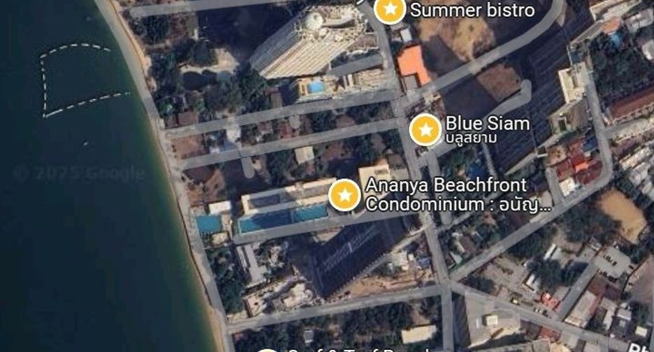 Condo en alquiler de 2 habitaciones en Bang Lamung, Chonburi