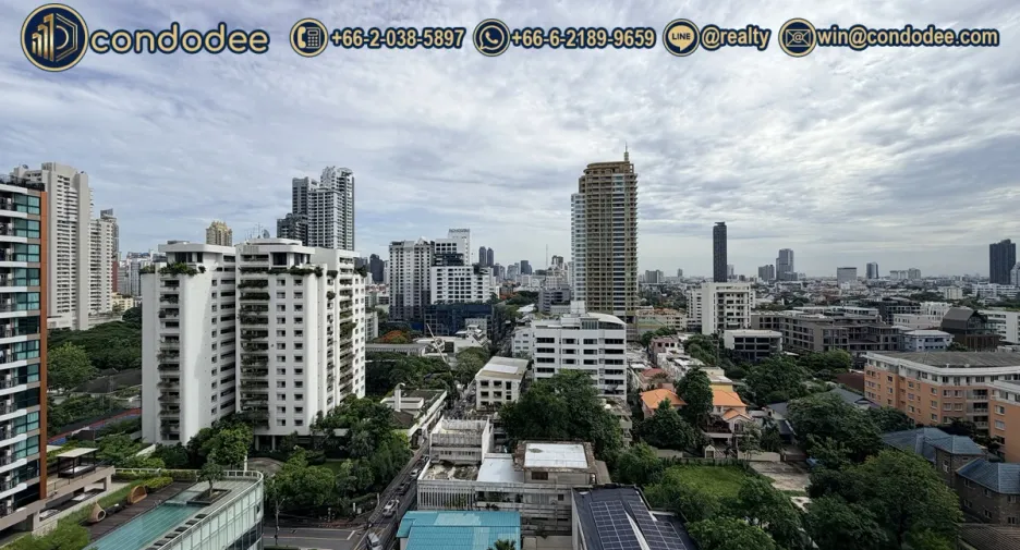 À vendre 2 chambres condo à Watthana, Bangkok