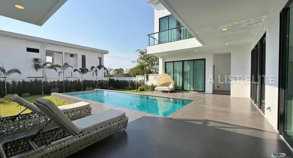 For rent 5 bedrooms house in Bang Lamung, Chonburi