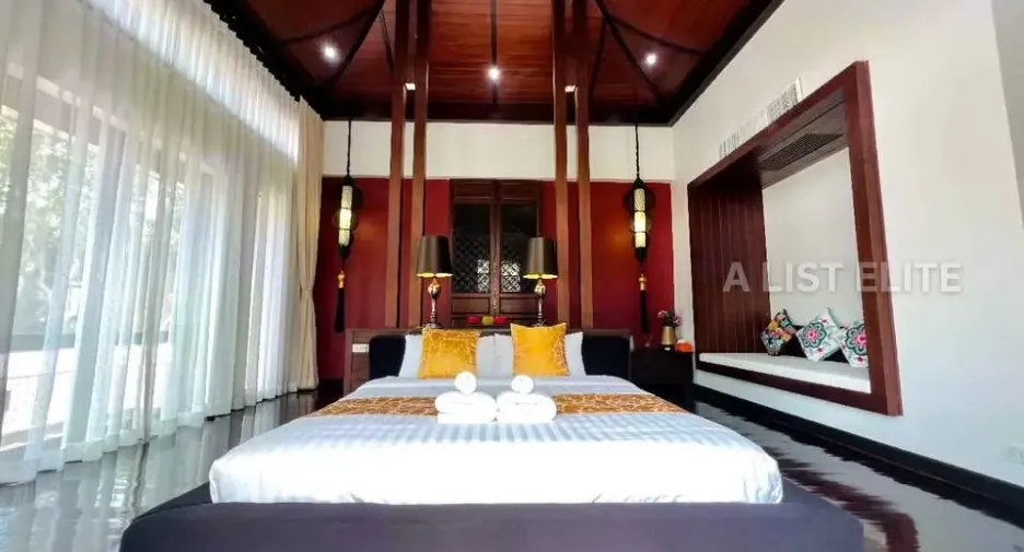 For rent 5 bedrooms house in Bang Lamung, Chonburi