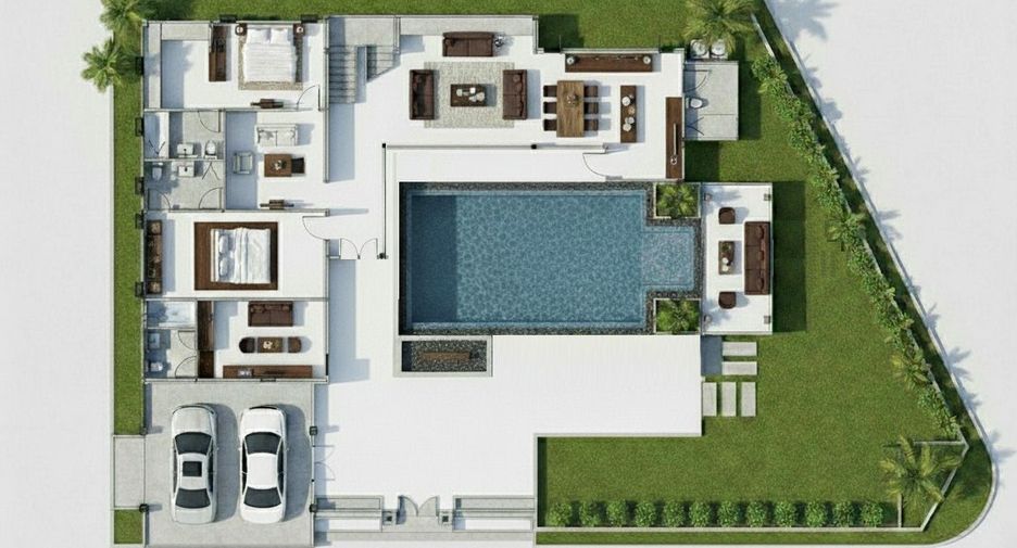 For sale 5 bedrooms house in Bang Lamung, Chonburi