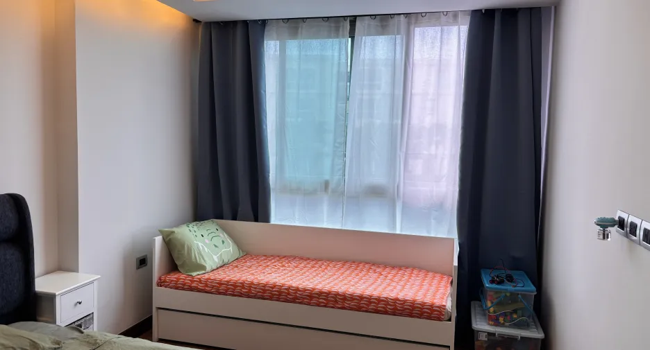 À louer 1 chambre appartement à Bang Lamung, Chonburi