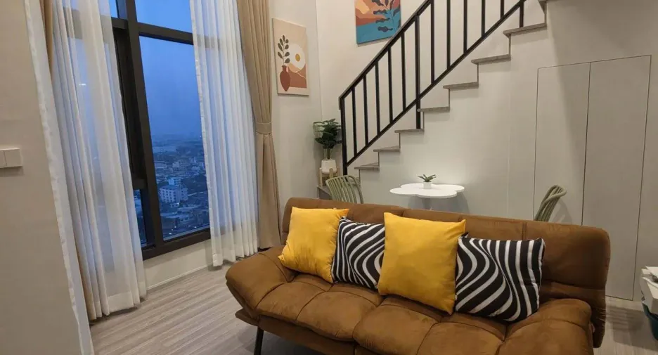 For rent 1 bed condo in Thon Buri, Bangkok