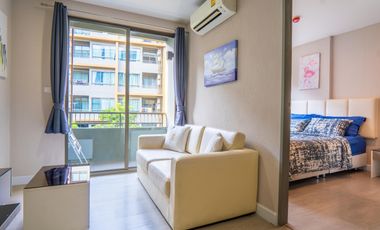 For sale and for rent 1 bed condo in Huai Khwang, Bangkok