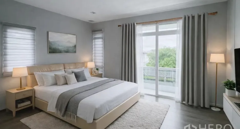For rent and for sale 4 bedrooms house in Bang Phli, Samut Prakan