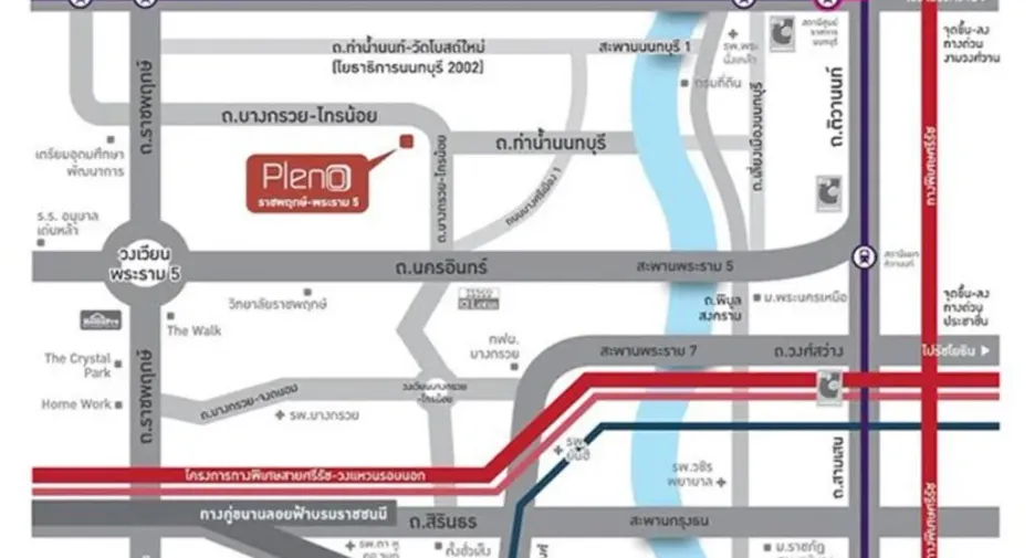 For sale 3 bedrooms townhouse in Mueang Nonthaburi, Nonthaburi