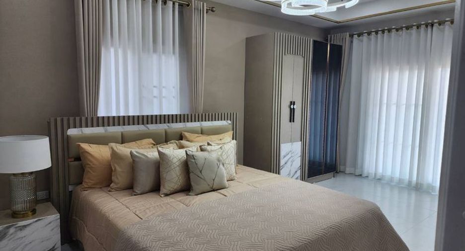 For sale and for rent 4 bedrooms house in Bang Lamung, Chonburi