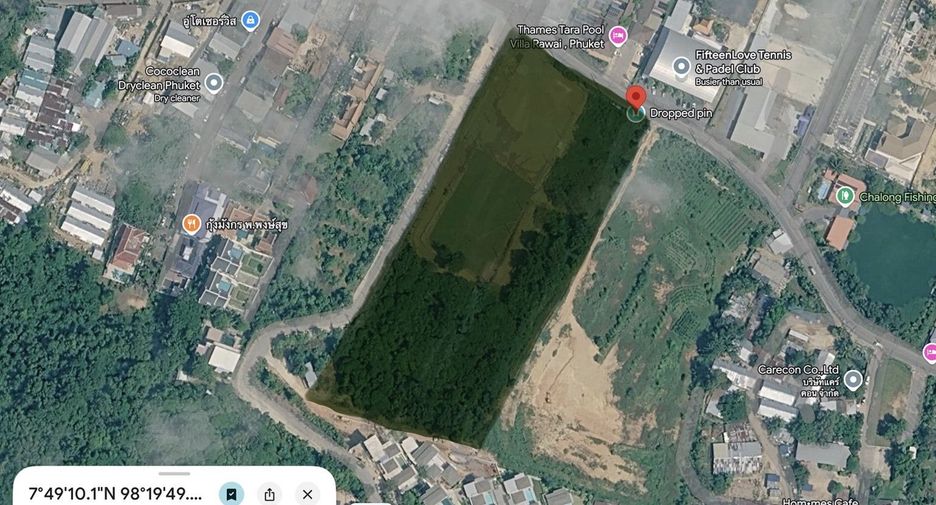 Terreno en venta en Mueang Phuket, Phuket