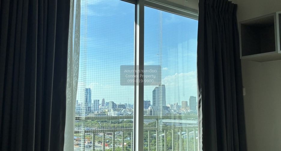 For rent 2 bedrooms condo in Huai Khwang, Bangkok