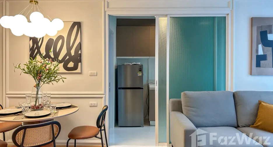 For rent 2 bedrooms condo in Din Daeng, Bangkok
