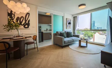 À louer 2 chambres condo à Din Daeng, Bangkok