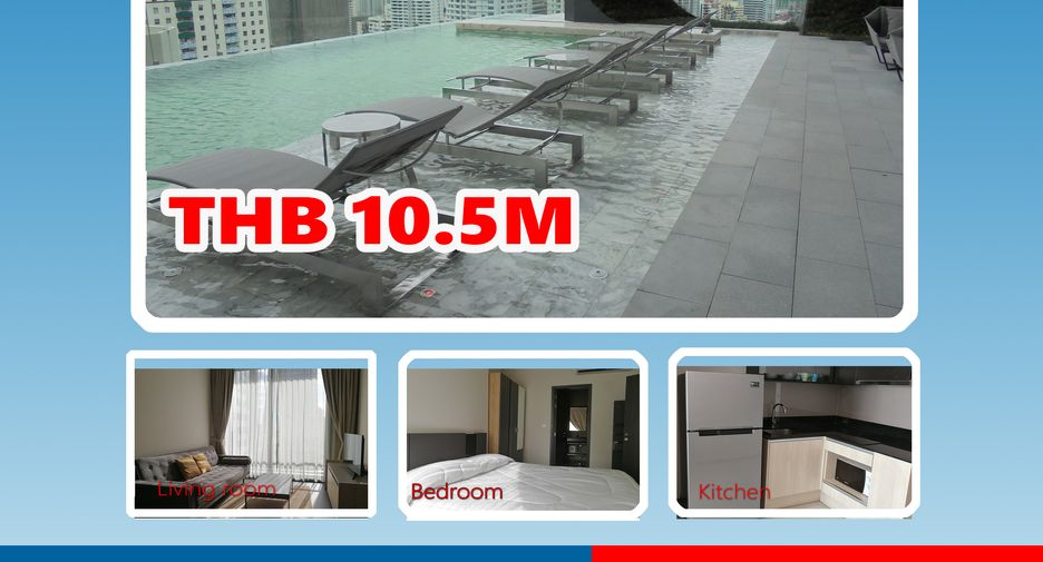 Condo en venta de 1 habitaciones en Khlong Toei, Bangkok