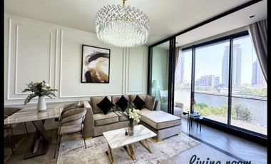 For rent 2 bedrooms condo in Khlong San, Bangkok