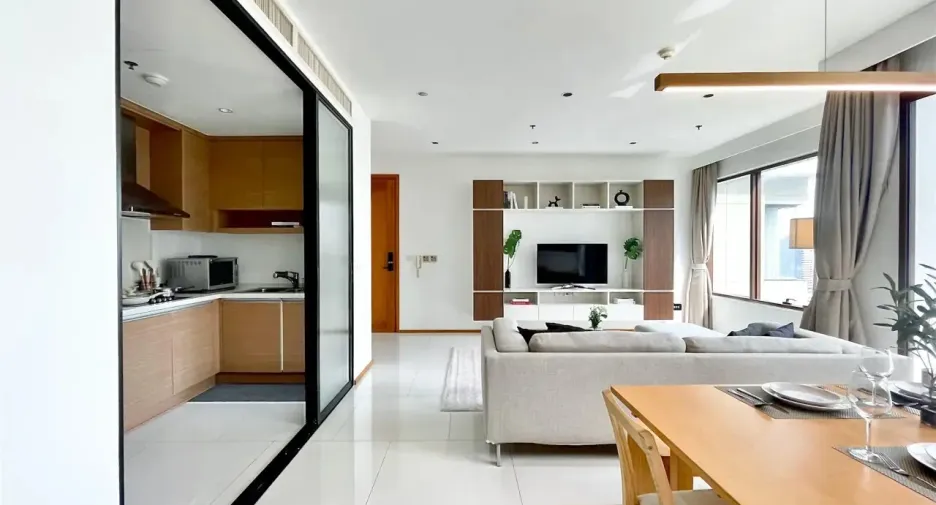 Wohnung zur Miete mit 2 Zimmer in Khlong Toei, Bangkok