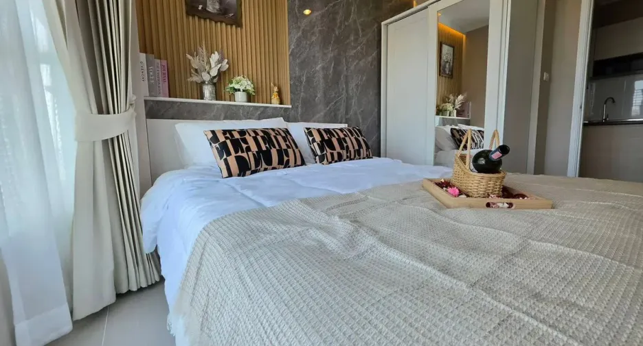 À vendre 1 chambre maison à Bang Lamung, Chonburi