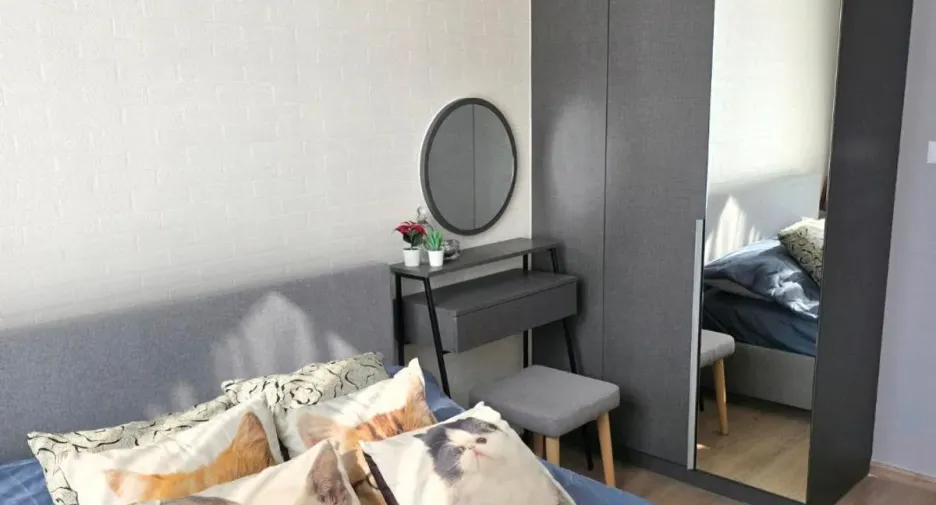 Wohnung zur Miete mit 1 Zimmer in Huai Khwang, Bangkok