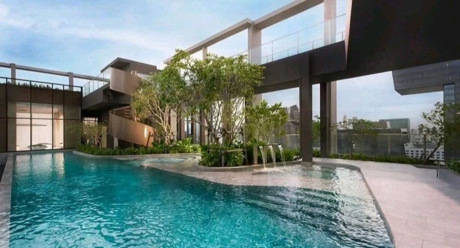 Wohnung zur Miete mit 1 Zimmer in Huai Khwang, Bangkok