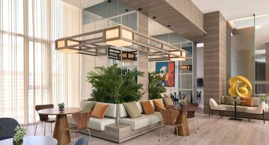 Wohnung zur Miete mit 1 Zimmer in Huai Khwang, Bangkok