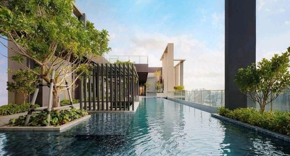 Wohnung zur Miete mit 1 Zimmer in Huai Khwang, Bangkok