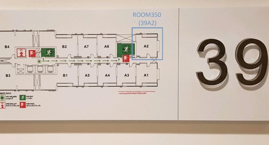 For rent 1 bed condo in Sathon, Bangkok