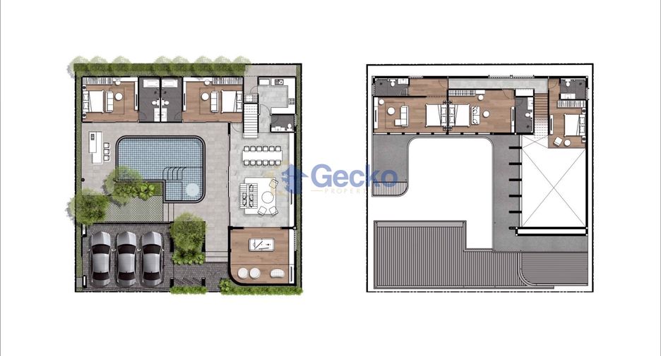 Casa en venta de 5 habitaciones en Bang Lamung, Chonburi