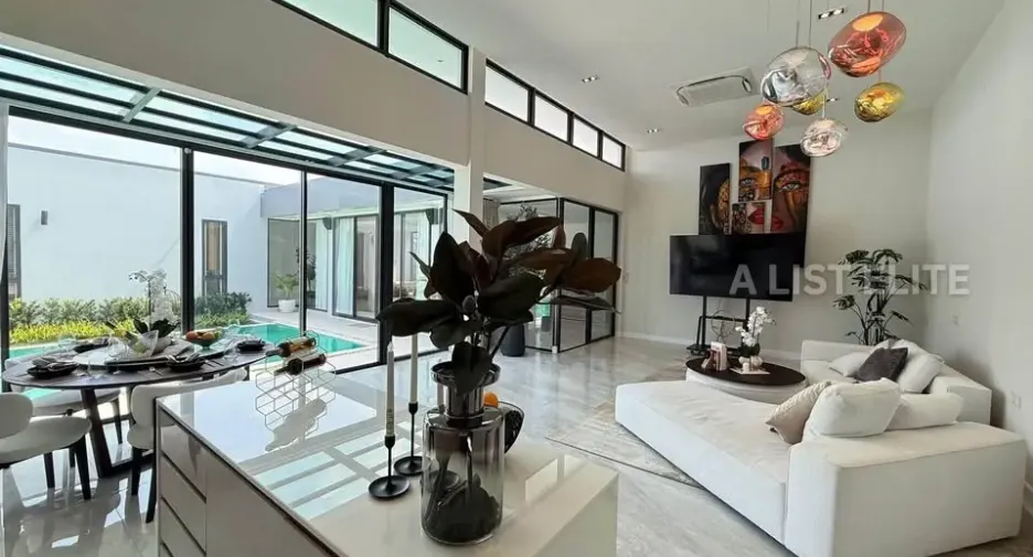 For rent 3 bedrooms house in Bang Lamung, Chonburi