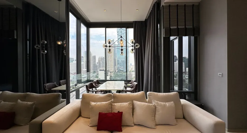 Wohnung zur Miete mit 2 Zimmer in Bang Rak, Bangkok