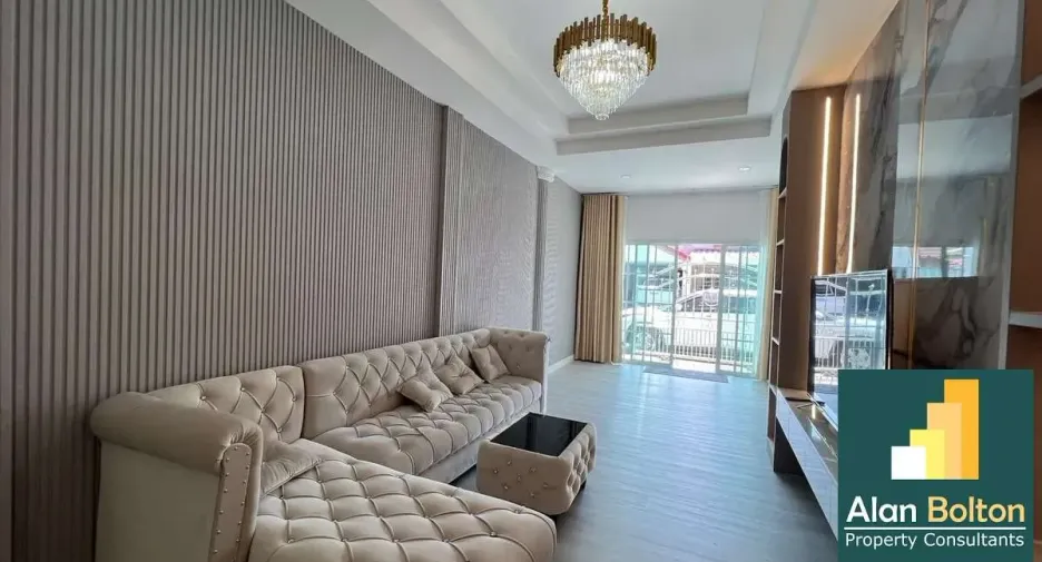 For rent 2 bedrooms house in Bang Lamung, Chonburi