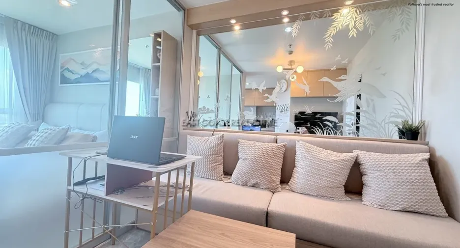 For rent and for sale 1 bed condo in Bang Lamung, Chonburi