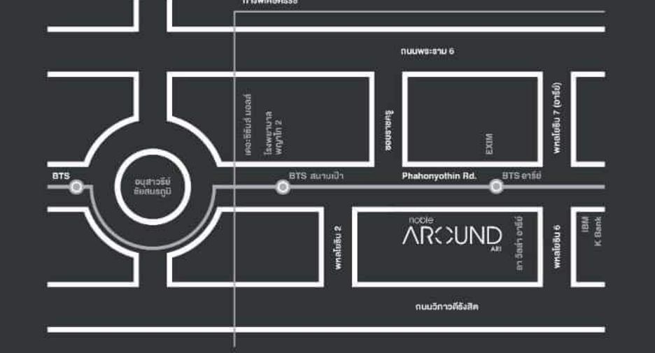 For rent 1 bed condo in Phaya Thai, Bangkok