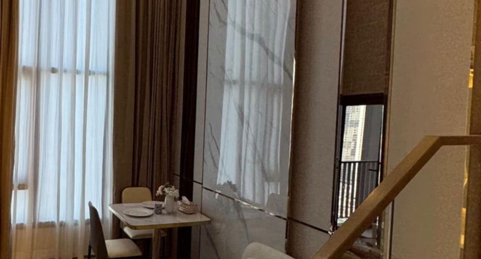 For rent 2 bedrooms condo in Huai Khwang, Bangkok