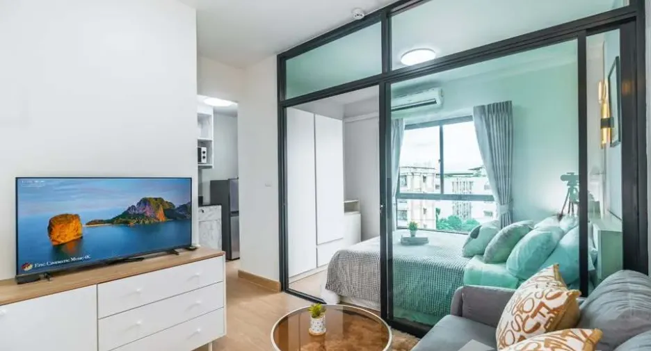 For rent studio condo in Bang Khun Thian, Bangkok