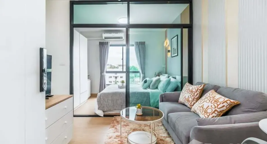 For rent studio condo in Bang Khun Thian, Bangkok
