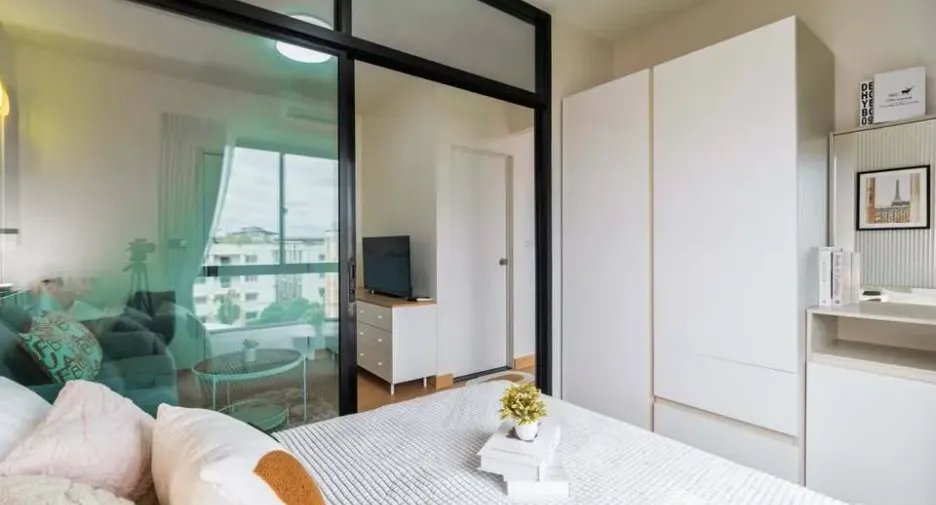 For rent studio condo in Bang Khun Thian, Bangkok