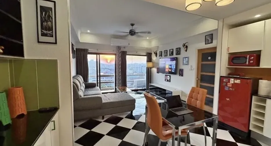 For rent 2 bedrooms condo in Bang Lamung, Chonburi