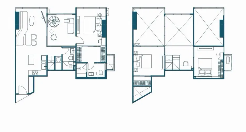 Wohnung zum Kauf mit 3 Zimmer in Watthana, Bangkok
