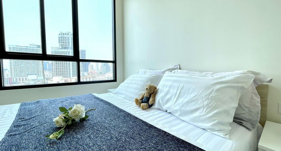 For rent 1 bed condo in Huai Khwang, Bangkok
