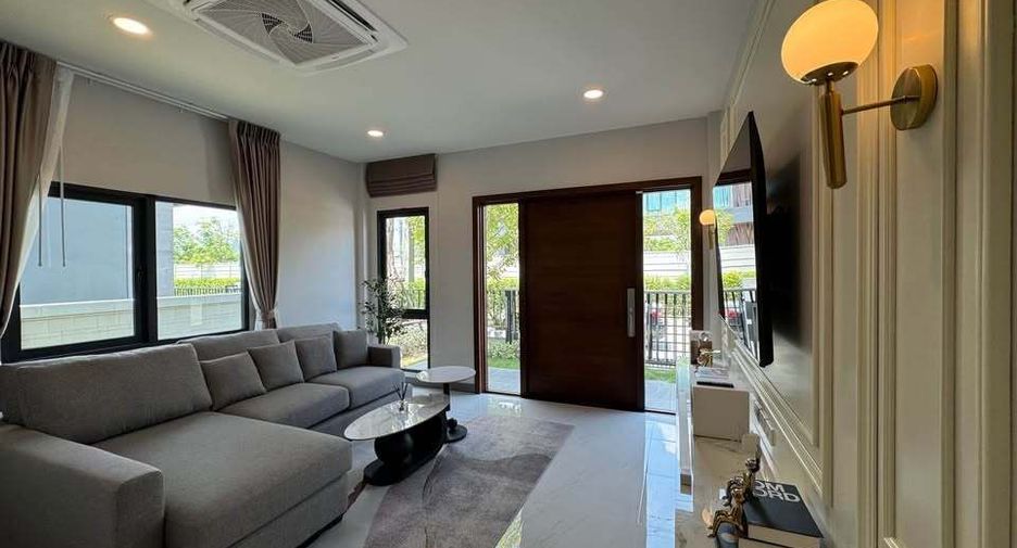 For rent 4 bedrooms house in Bang Phli, Samut Prakan