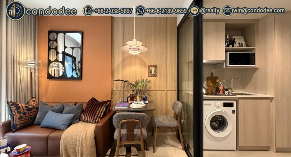 Продажа 1 кровать кондо в Кхлонг Сан, Бангкок
