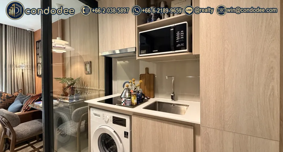 Продажа 1 кровать кондо в Кхлонг Сан, Бангкок